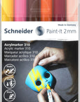 Schneider Paint-It 310 -akryylimaalikynät 2 mm