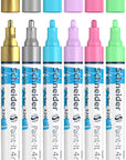 Schneider Paint-It 320 akryylimaalikynät 4 mm, pastelli
