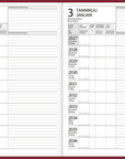 10 vuoden kalenteri/10 årskalendern, kupari 2027