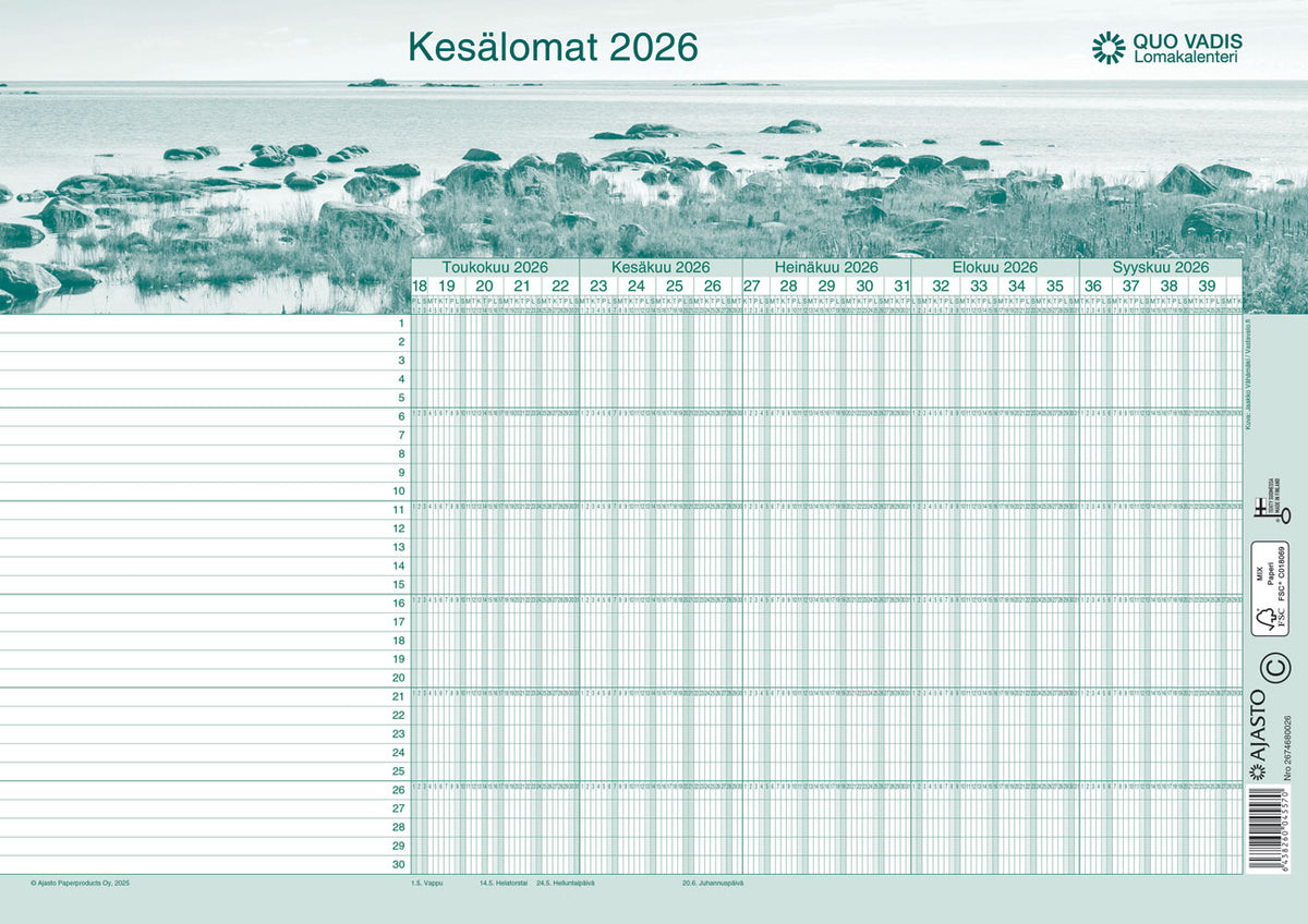 Kalenterit 2026 Ajasto Paperproducts Oy kalenterit-2026-ajasto-paperproducts-oy