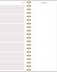 Harmony Planner, 2027