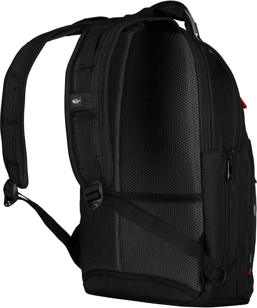 Wenger, Gigabyte 16'' Laptop Backpack with Tablet Pocket, Black