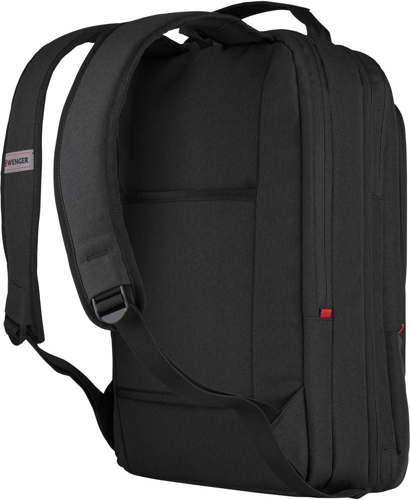 Wenger, City Traveler Carry-On 16'' Backpack with Tablet Pocket, Black