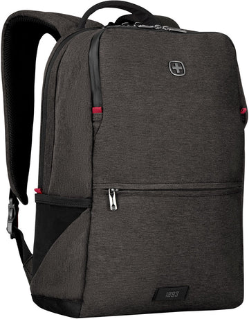 Wenger, MX Reload 14” Laptop Backpack with Tablet Pocket, Heather Grey