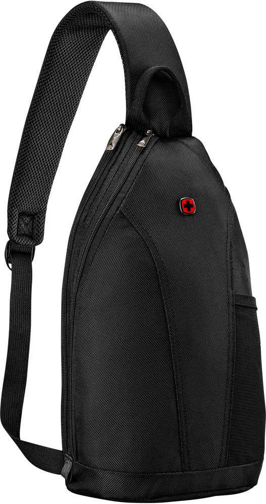 Wenger, BC Fun Monosling Bag with Tablet Pocket, Black