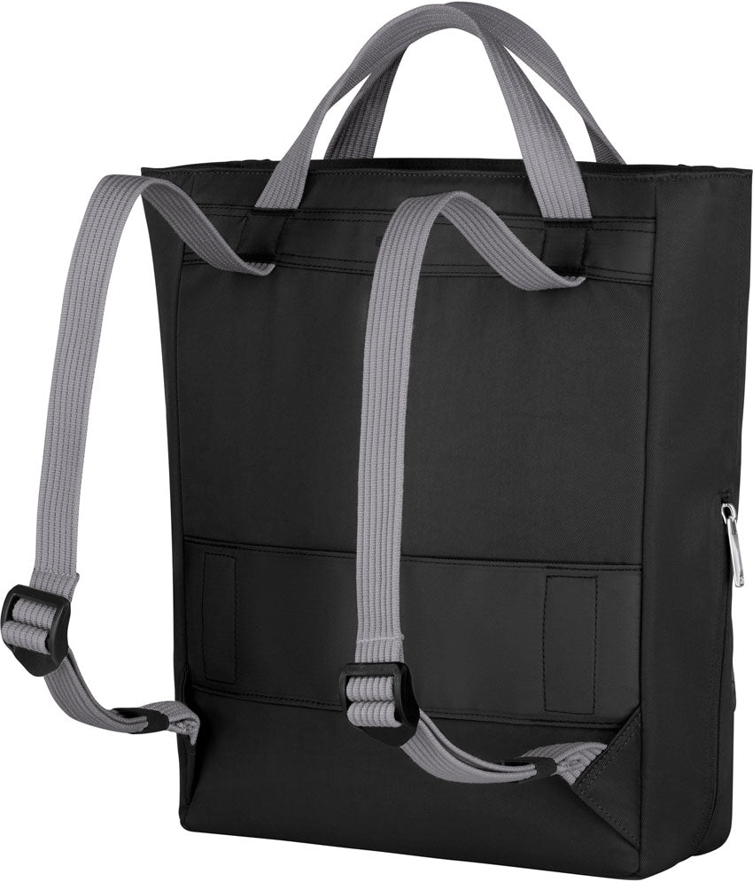 Wenger, Motion Vertical Tote 15,6'' Laptop Tote with Tablet Pocket, Chic Black