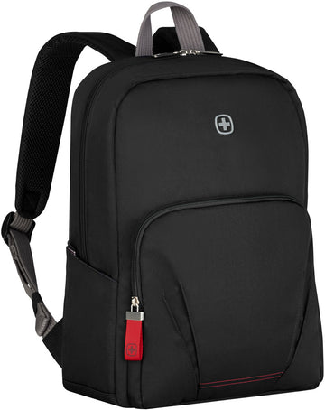 Wenger, Motion 15,6'' Laptop Backpack with Tablet Pocket, Chic Black