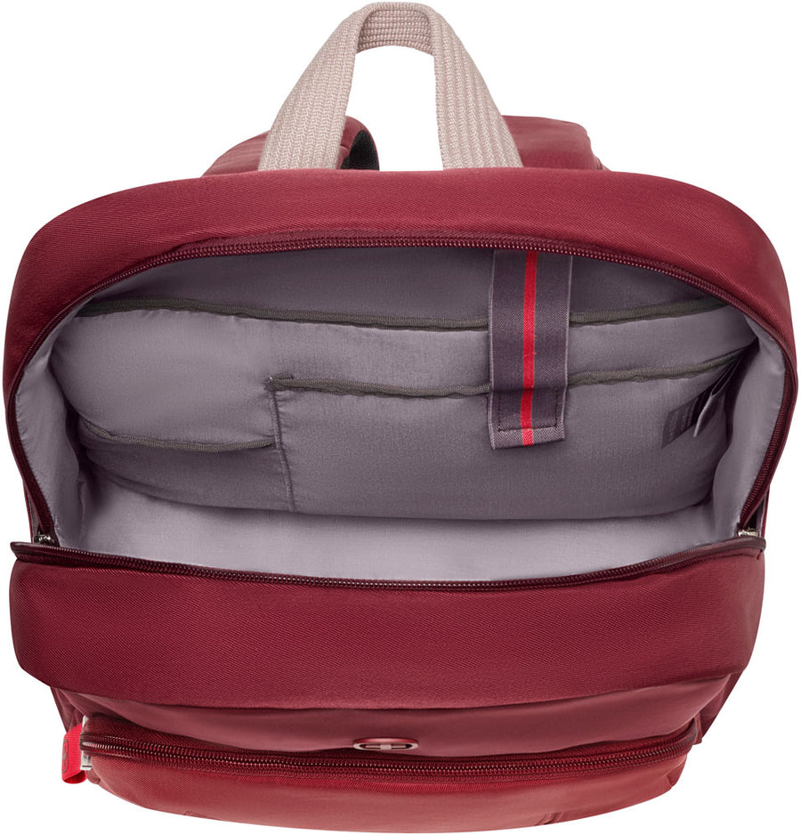 Wenger, Motion 15,6'' Laptop Backpack with Tablet Pocket, Digital Red