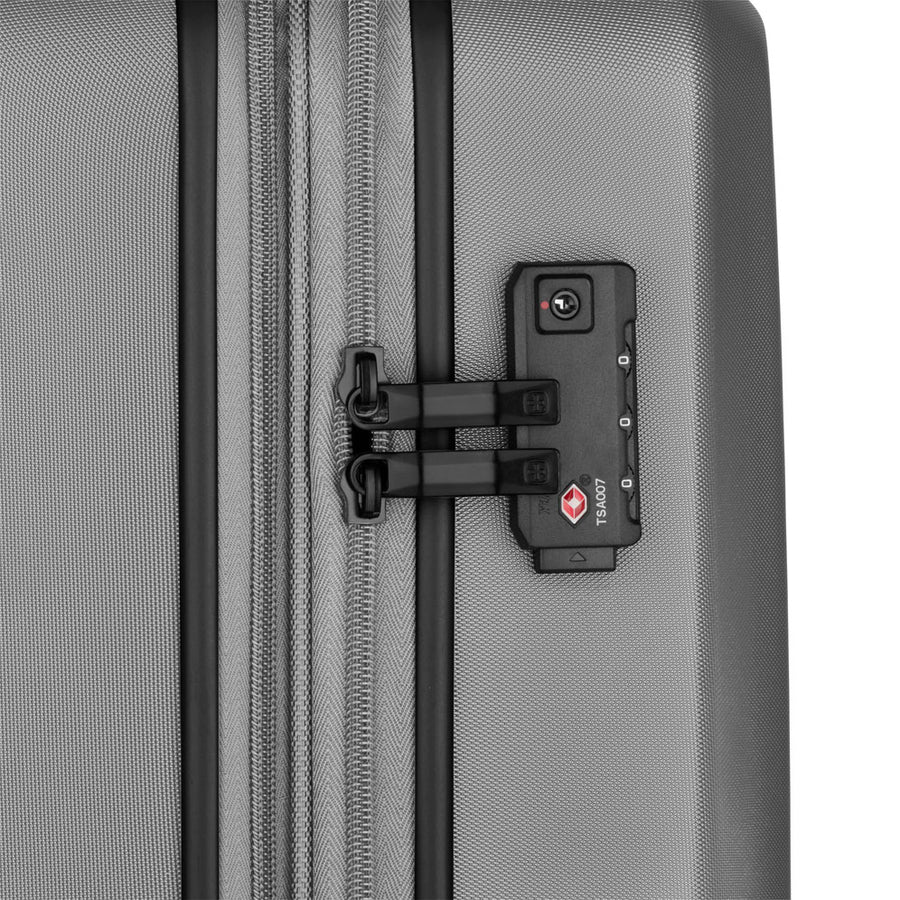 Wenger, Motion Carry-On Hardside Case, Ash Grey