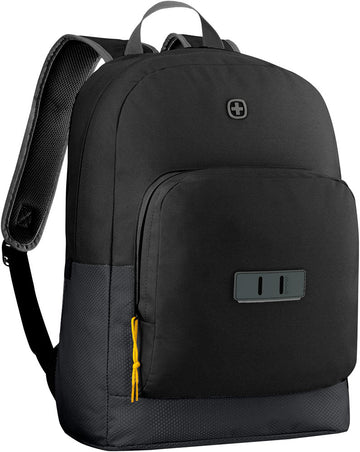 Wenger, Crango 16'' Laptop Backpack, Gravity Black