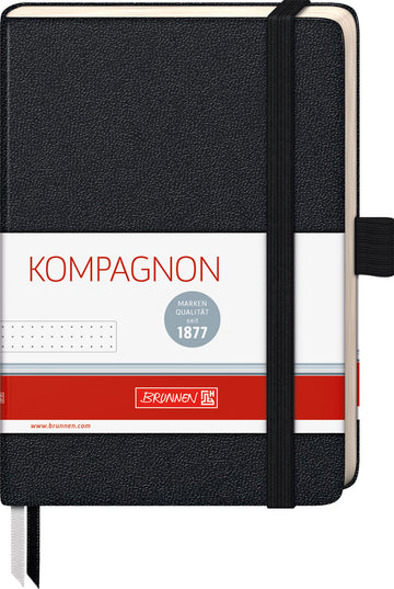 Muistikirja Kompagnon Classic 9,5 x 12,8 cm, pistesivut