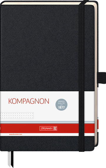 Muistikirja Kompagnon Classic 12,5 x 19,5 cm, pistesivut