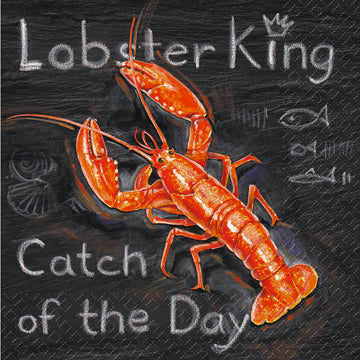 Lautasliina Lobster King FSC 3kpl