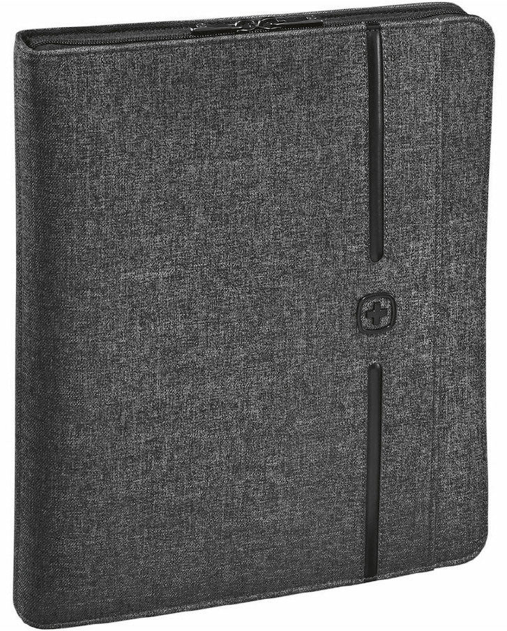 Wenger, Affiliate Binder Padfolio with Tablet Pocket, grey