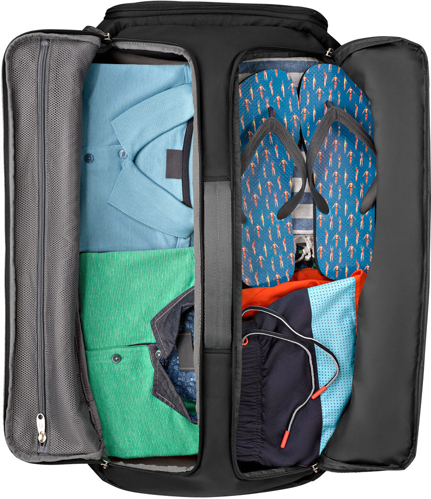 Wenger, XC Hybrid 61L 3-Way Carry Duffel, black