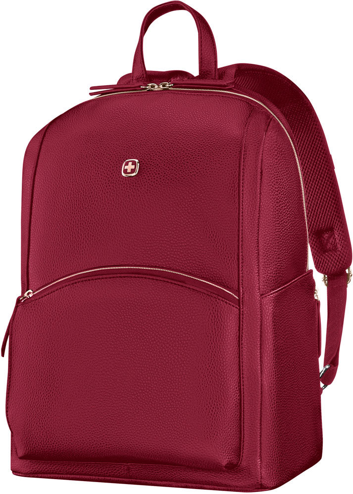 Wenger, LeaMarie Slim 14'' Laptop Backpack, rumba red
