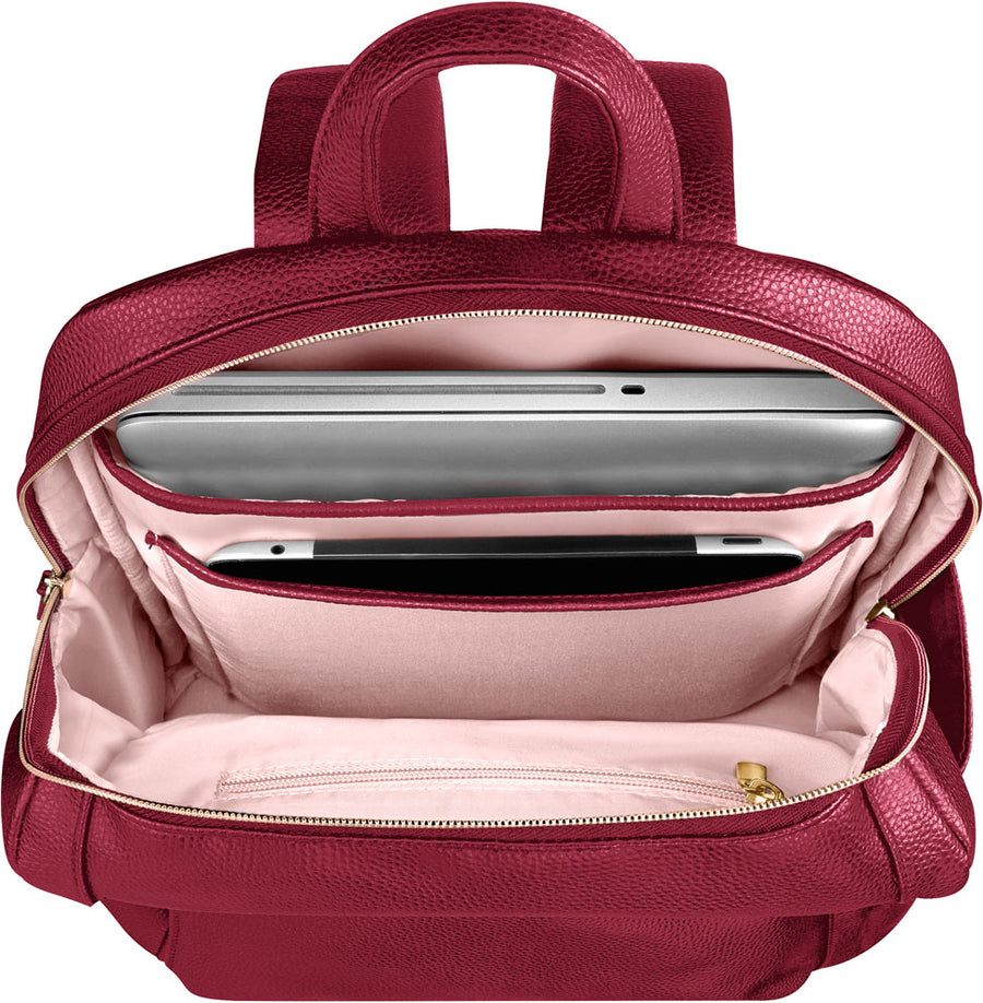 Wenger, LeaMarie Slim 14'' Laptop Backpack, rumba red